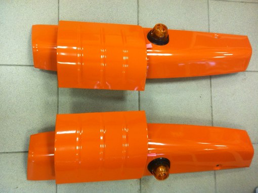 купить Панель боковины левая в сборе ( уголок+обтекатель+повторитель ) / ПАО КамАЗ