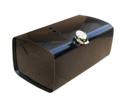 Бак топливный голый 400л. 1200*540*640 (дл*выс*шир) низкая горловина, полуоборотная крышка / КМЗ - фото, внешний вид